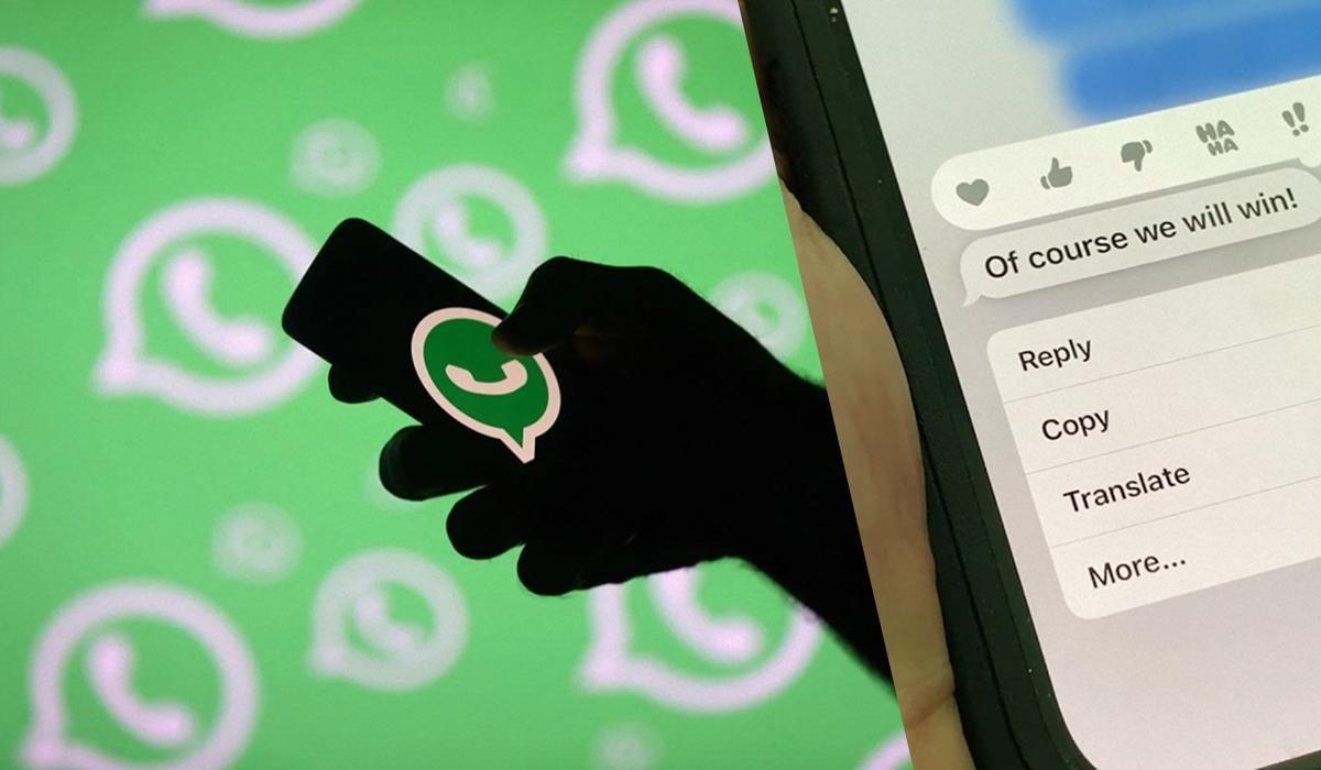 У WhatsApp з'явився вбудований перекладач повідомлень / колаж УНІАН, фото Reuters У WhatsApp з'явився вбудований перекладач повідомлень / колаж УНІАН, фото Reuters