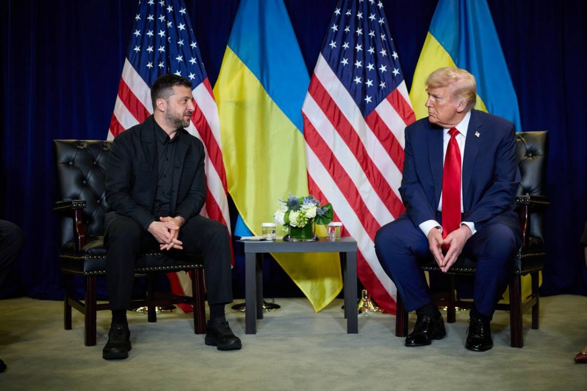 Зеленский поделился подробностями встречи с Дональдом Трампом / фото t.me/V_Zelenskiy_official Зеленский поделился подробностями встречи с Дональдом Трампом / фото t.me/V_Zelenskiy_official