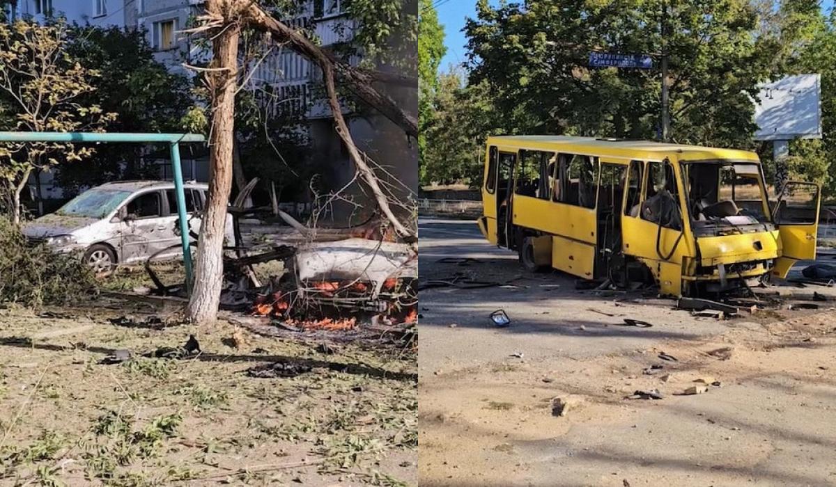 Внаслідок атаки загинула 74-річна жінка, яка перебувала на вулиці / колаж УНАН, скріншоти Внаслідок атаки загинула 74-річна жінка, яка перебувала на вулиці / колаж УНАН, скріншоти
