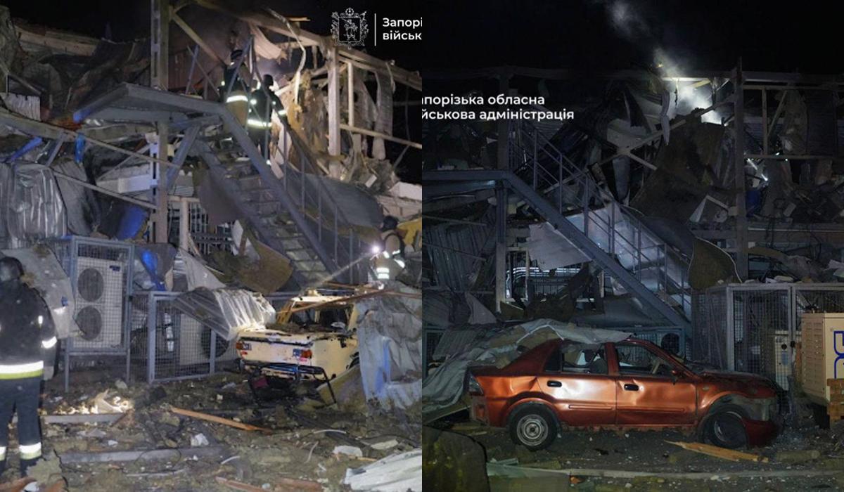 Федоров повідомив, що майже 9 тисяч абонентів залишилися без електроенергії / Колаж: УНІАН, фото: t.me/ivan_fedorov_zp