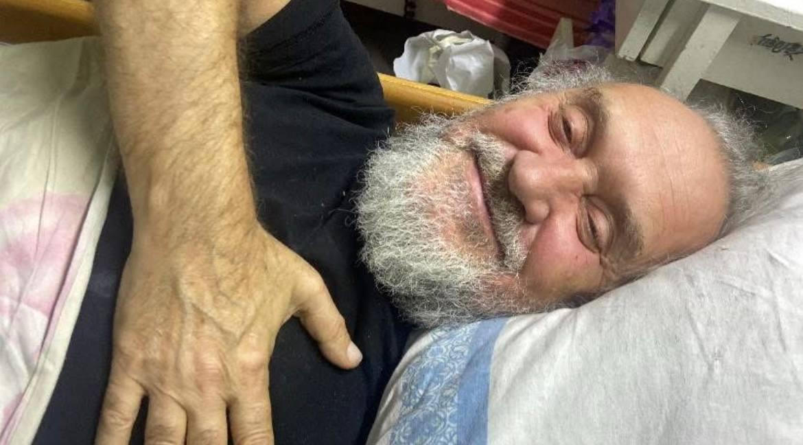 Сашко Лирник в больнице / фото фейсбук Сашко Лирник