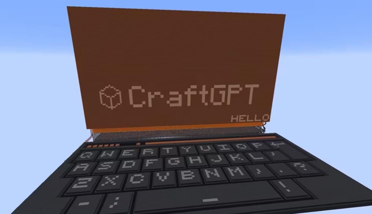 Игрок построил в Minecraft аналог ChatGPT / Фото - Sammyuri Игрок построил в Minecraft аналог ChatGPT / Фото - Sammyuri