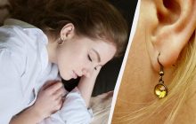 Кому обязательно нужно снимать сережки перед сном: единицы не забывают об этом