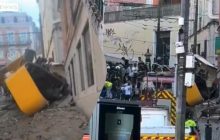 В Лиссабоне разбился популярный среди туристов фуникулер, погибли 15 человек