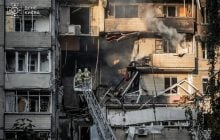 Вагітна жінка, яка постраждала від удару РФ по Києву, народила