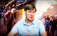 "Тяжело видеть, как эвакуированные из-под обстрелов спят на асфальте в переполненном транзитном центре", - руководитель миссии "Пролиска" Евгений Каплин
