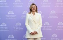 Елена Зеленская блеснула фирменным стилем на Саммите первых леди и джентльменов (фото)