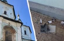 Атака по символу города: российский дрон попал в собор в центре Сум