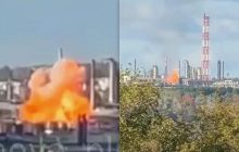 Украинские дроны ударили по российской Уфе, загорелся нефтезавод, - источники