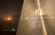 В Ленинградской области сошел с рельсов грузовой поезд и горел Киришский НПЗ (видео)