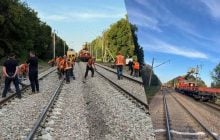 На ділянці між Васильковом та Бояркою відновили рух поїздів після вибуху
