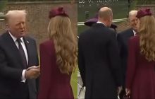 Стало известно, что Трамп сказал Кейт Миддлтон во время исторической встречи (видео)