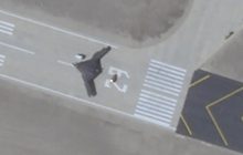 На випробовувальній базі Китаю "засвітилось" таємниче "літаюче крило" (фото)