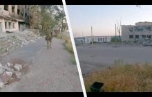 Ситуация напряженная: военные показали видео из центра Купянска