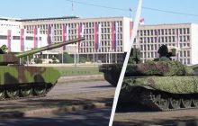 В Сербії на параді з’явилася нова модернізація танку М-84 з системою КАЗ