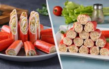 Фаршировані крабові палички - наша улюблена закуска: головний "хіт" кожного свята