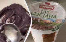 Украинка проверила три разных сметаны из супермаркета: одна оказалась с крахмалом