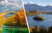 Названы пять лучших мест в Европе для любования осенними красками