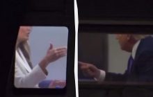 Ссора Трампа с женой "взорвала" сеть - все пытаются разгадать причину (видео)