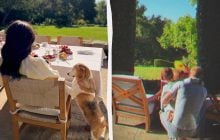 Меган Маркл засвітила інтер'єр вітальні в Монтесіто з королівським натяком