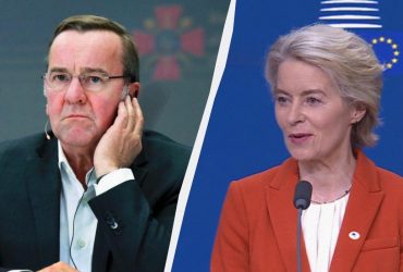 Пісторіус різко розкритикував заяви фон дер Ляєн про відправлення військ в Україну