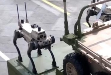 Китай показав незвичайних бойових роботів-вовків: які завдання вони можуть виконувати