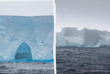 Самый большой айсберг в мире раскололся: по площади он был как целый штат США, что это значит