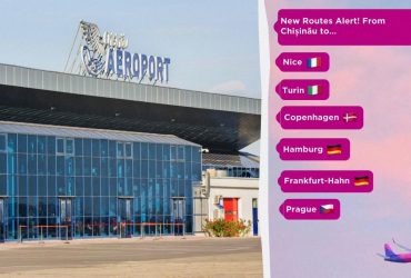 Wizz Air запускає ще шість нових маршрутів від Chisinau