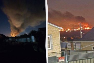 Дроны ударили по Ильскому НПЗ в России (фото, видео)