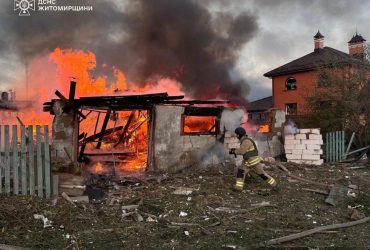 Удар по Украине: есть жертвы и раненые, в областях зафиксированы разрушения (фото, видео)