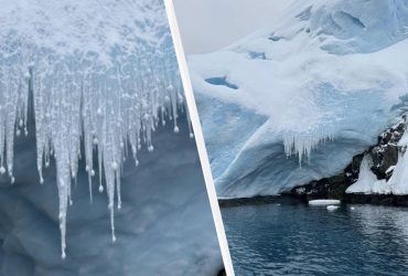 Украинские полярники увидели удивительное ледяное ожерелье: как оно образовалось