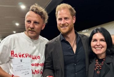 Клопотенко встретил принца Гарри в Киеве и накормил его украинскими блюдами (видео)