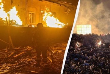 На Одещині через атаку РФ зруйновано винний завод: знищено близько 100 тис. пляшок (відео)