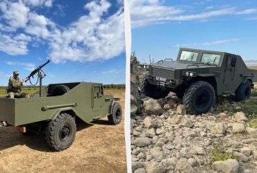 В России создали бронированный пикап специально для фронта (фото)