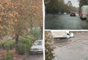 Одессу залило: из-за озер останавливается общественный транспорт, часть города непроезжая