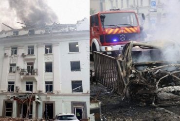 Россия ударила беспилотниками по Днепру: есть погибший и раненые (фото, видео)