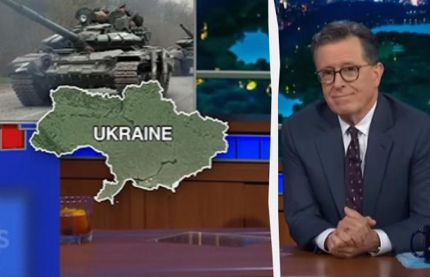 "Героїчна боротьба надихає": у "The Late Show" показали мапу України без Криму