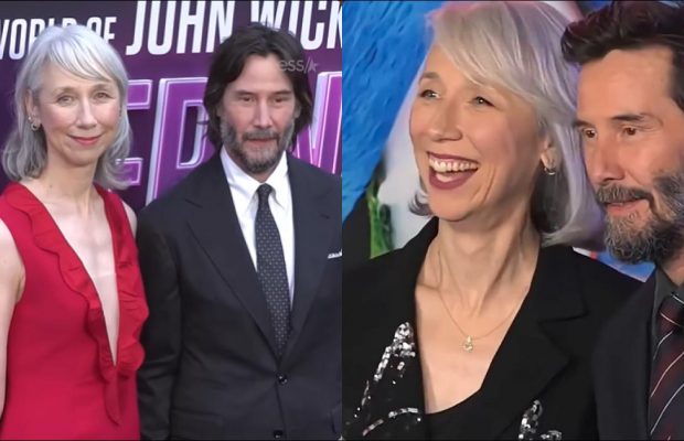 Возлюбленная Киану Ривза отреагировала на слухи о тайной свадьбе снимком поцелуя