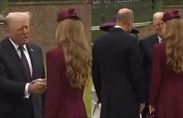 Стало відомо, що Трамп сказав Кейт Міддлтон під час історичної зустрічі (відео)