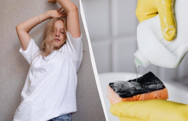 Старые желтые пятна пота "ушли" после моющего средства: хитрость, которая спасает вещи