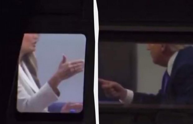 Ссора Трампа с женой "взорвала" сеть - все пытаются разгадать причину (видео)