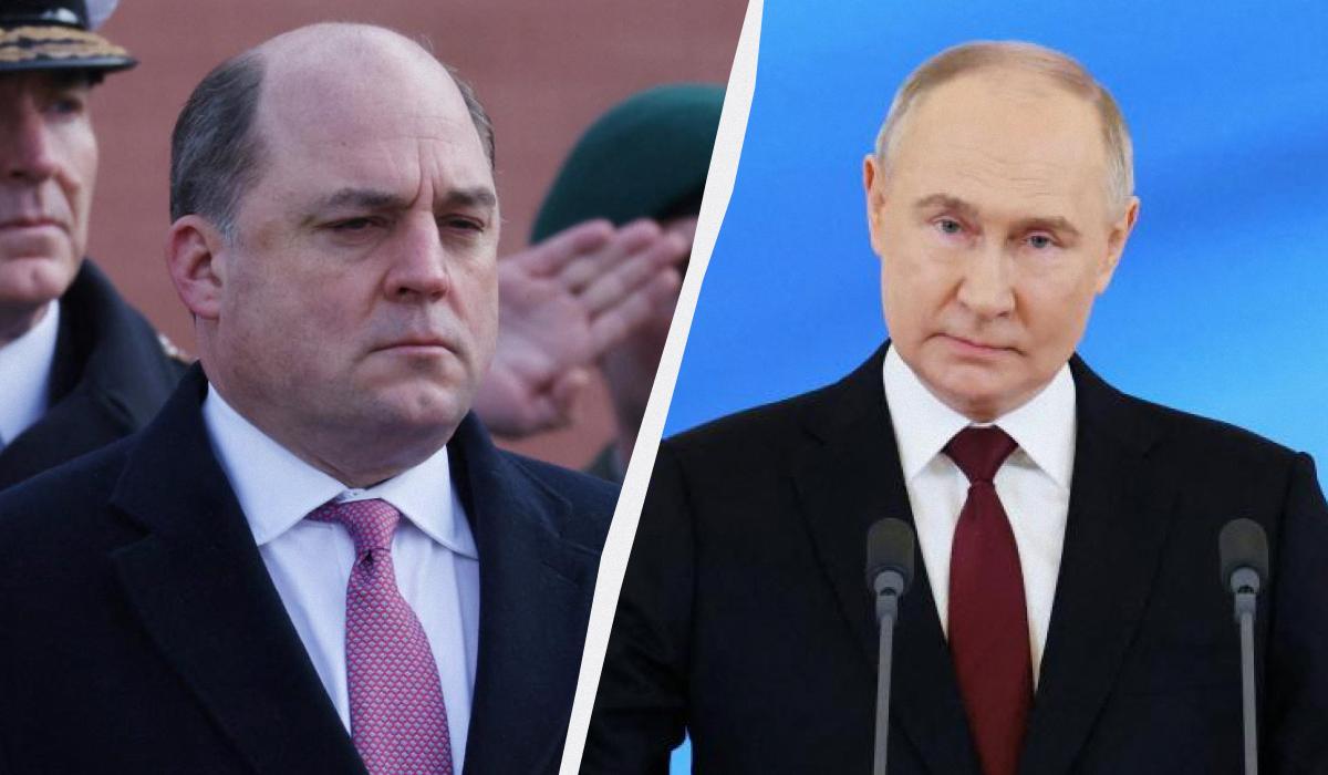 Воллес закликав союзників допомогти Україні перемогти Путіна / Колаж УНІАН, фото - REUTERS, Getty Images Воллес закликав союзників допомогти Україні перемогти Путіна / Колаж УНІАН, фото - REUTERS, Getty Images