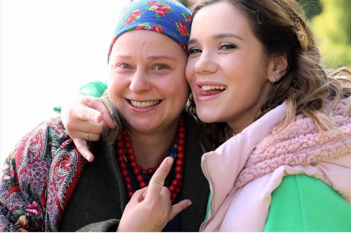 Віталіна та Галина на зйомках / фото інстаграм Віталіна Біблів Віталіна та Галина на зйомках / фото інстаграм Віталіна Біблів