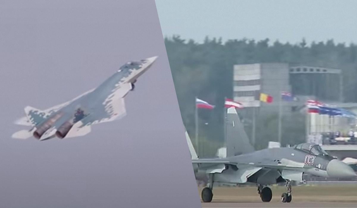 Іран, Алжир та Ефіопія могли замовили в Росії винищувачі / Колаж: УНІАН, фото: скріншот з відео Іран, Алжир та Ефіопія могли замовили в Росії винищувачі / Колаж: УНІАН, фото: скріншот з відео