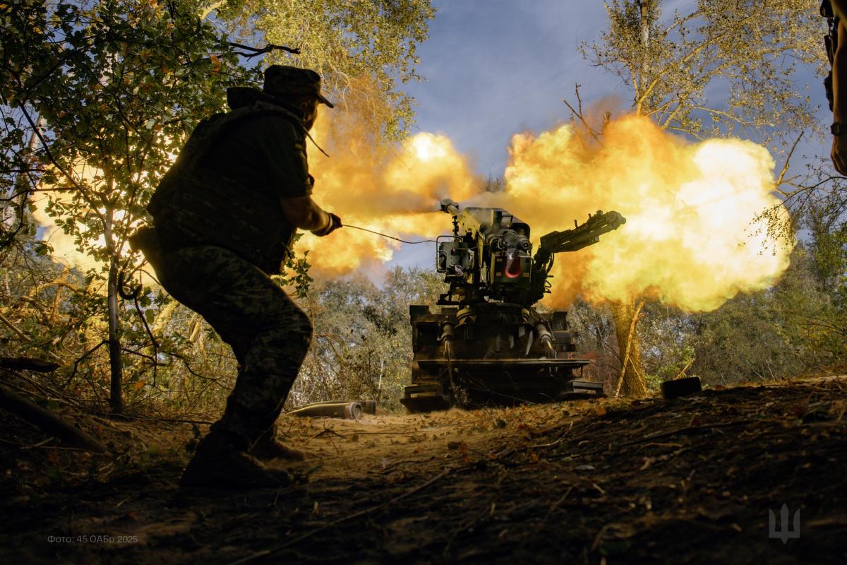 Все може відбуватися надзвичайно стрімко / фото 45 окрема артилерійська бригада ЗСУ