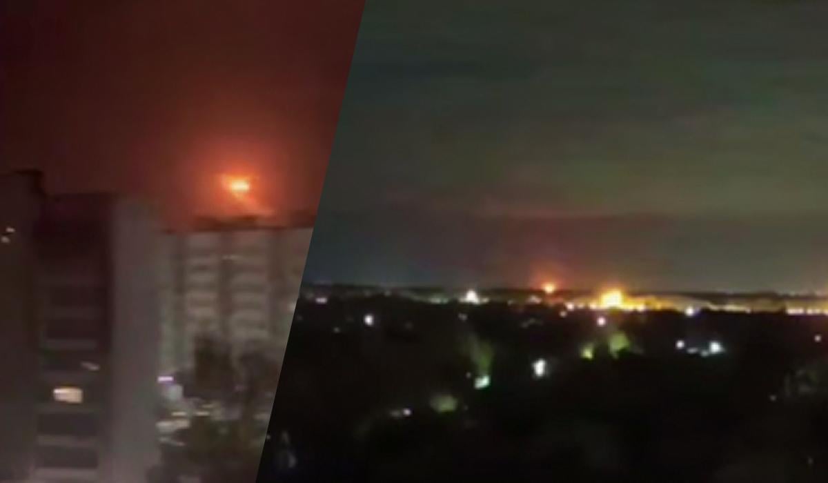 ЗСУ вразили завод, який є в Росії найбільшим виробником вибухових речовин / Колаж: УНІАН, фото: скріншот з відео ЗСУ вразили завод, який є в Росії найбільшим виробником вибухових речовин / Колаж: УНІАН, фото: скріншот з відео