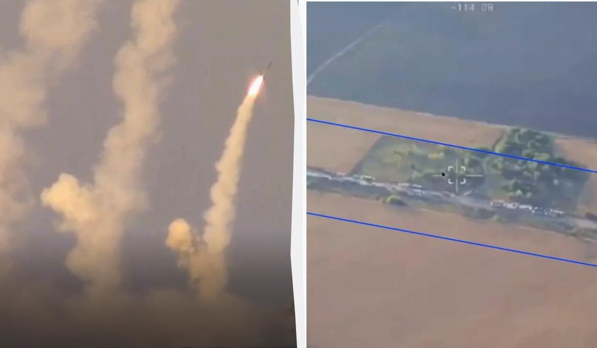 РФ збрехала про цілі удару по Україні / Колаж УНІАН, фото Міноборони РФ, скриншот РФ збрехала про цілі удару по Україні / Колаж УНІАН, фото Міноборони РФ, скриншот