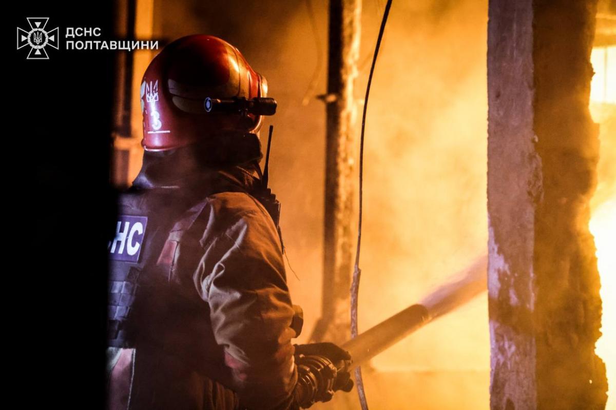 У Полтавській області понад 1000 людей без світла/ фото ДСНС Полтавщини У Полтавській області понад 1000 людей без світла/ фото ДСНС Полтавщини