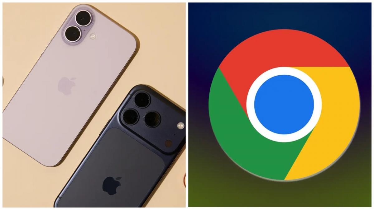 Владельцы iPhone жалуются, что Google Chrome быстро истощает батарею / Коллаж УНИАН, фото - Apple, Google Владельцы iPhone жалуются, что Google Chrome быстро истощает батарею / Коллаж УНИАН, фото - Apple, Google