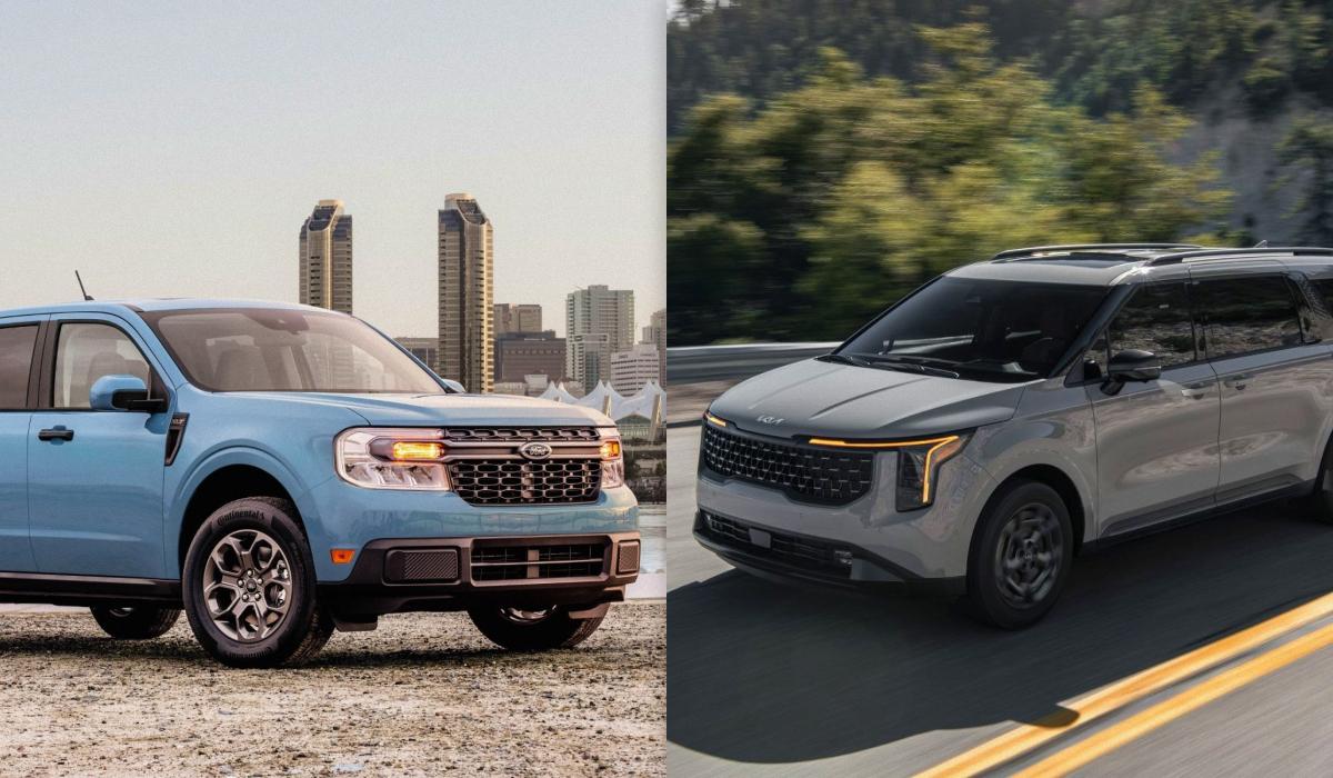 Коллаж УНИАН, фото - Ford, Kia Коллаж УНИАН, фото - Ford, Kia